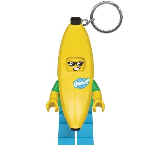 LEGO Keychain w/LED Banana Guy