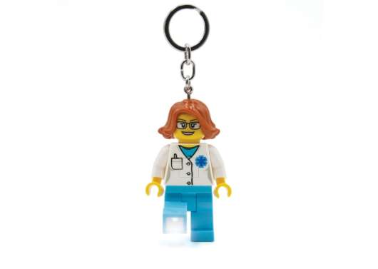 LEGO - Keychain with LED - Female Doctor