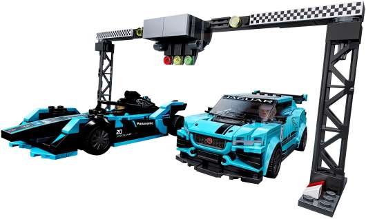 LEGO Speed Champions Formula E P. Jaguar Racing GEN2 & I-Pace etropy