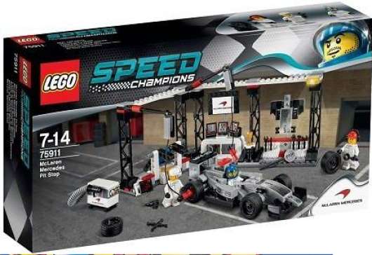 LEGO Speed Champions McLaren Mercedes Pit Stop