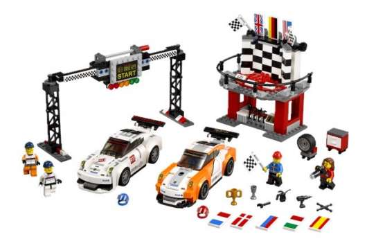 LEGO Speed Champions Porsche 911 GT Finish Line