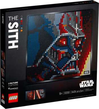 LEGO Wall Art - Star Wars Sith Lords 31200 (3-pack)