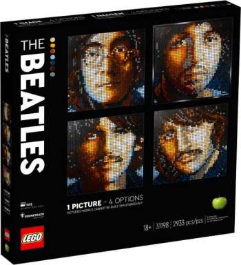 LEGO Wall Art - The Beatles 31198