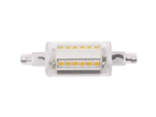 LightMe LM85118 LED (RGB) Energiklasse A++ (A++ - E) R7s Rørform 4.5 W Varmhvid (Ø x L) 24 mm x 78 mm 1 stk