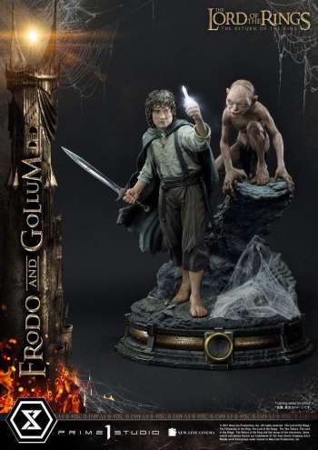 Lord Of The Rings - Frodo & Gollum Bonus Ver. - Statuette 46Cm