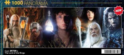Lord Of The Rings - Scenes - Panorama Puzzle 1000P