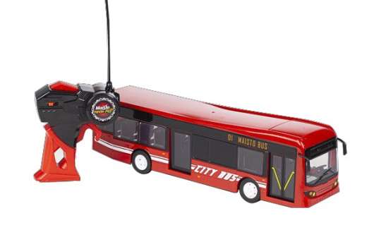 MAISTO R/C City Bus 27Mhz Red 140040 33cm