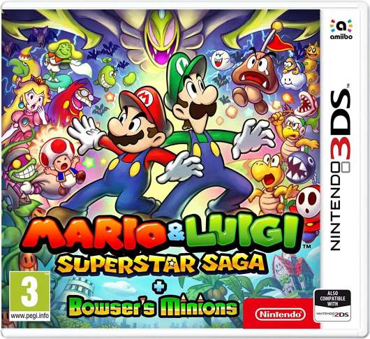 Mario & Luigi Super Star Saga + Bowsers Minions