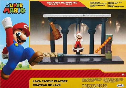 Mario Bros Lava Castle Playset