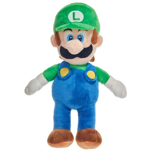 Mario Bros Luigi soft plush toy 38cm