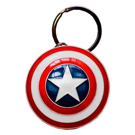 Marvel Captain America Shield metal keychain