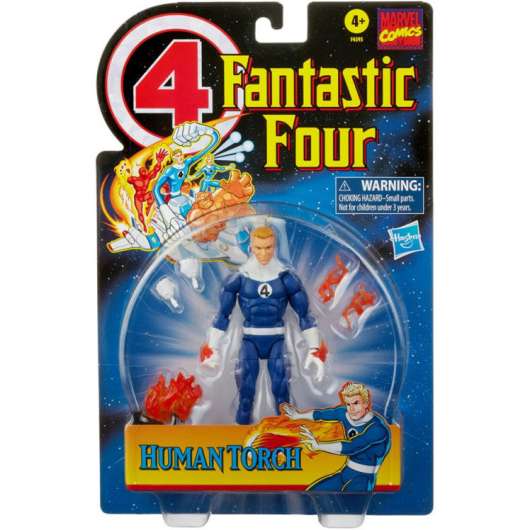 Marvel Fantastic Four Human Torch 2 Vintage figure 15cm
