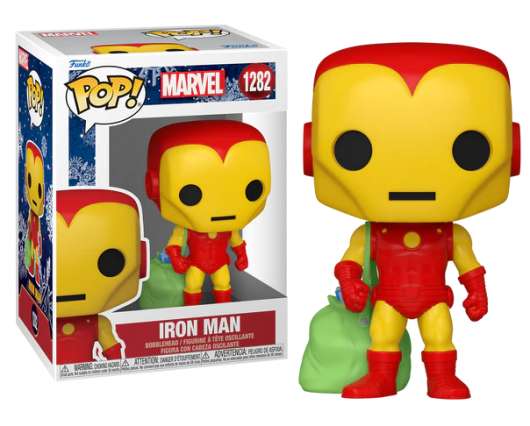 Marvel Holiday - Pop Nr 1282 - Iron Man With Bag