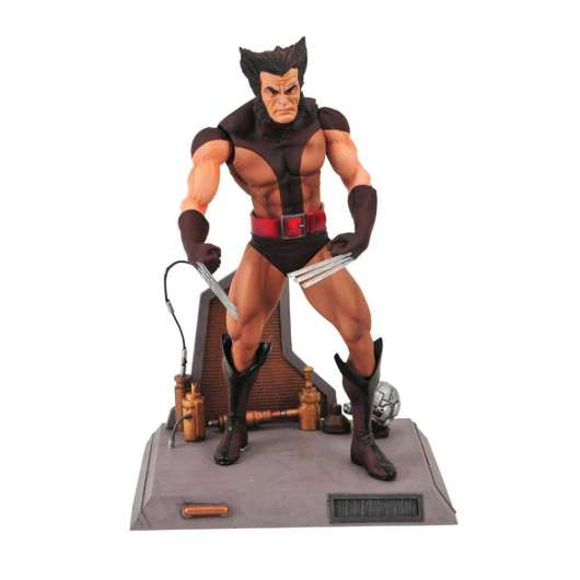 Marvel Select Action Figure Unmasked Brown Costume Wolverine 18 cm