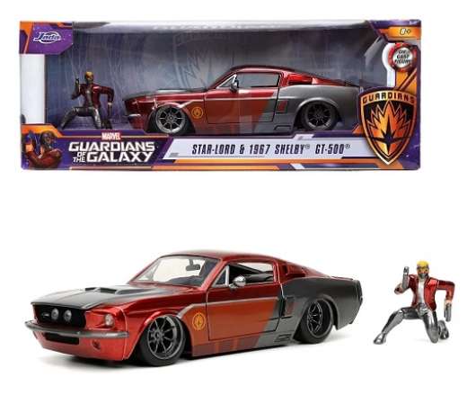 Marvel - Star Lord 1967 Ford Mustang - 1:24