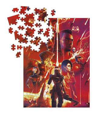Mass Effect Jigsaw Puzzle Legends