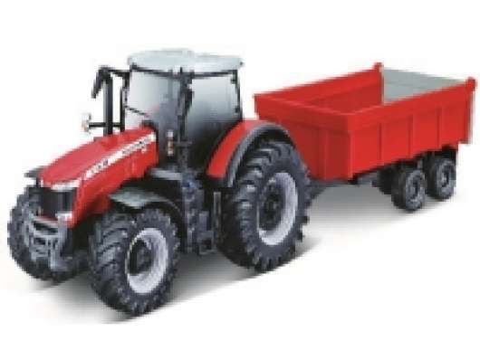 Massey Ferguson 8740S 10 cm with Tipping Trailer