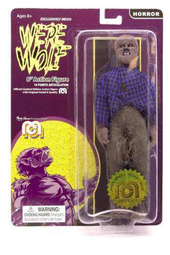 Mego Horror Action Figure Werewolf