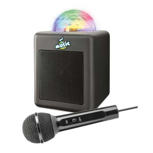 Mi Mic Karaoke BT Disco Speaker w/Mic
