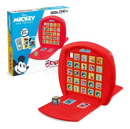 Mickey - Match - Crazy Cube - Board Game
