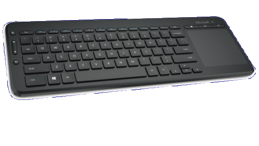 Microsoft All-in-One Media Keyboard - Svart