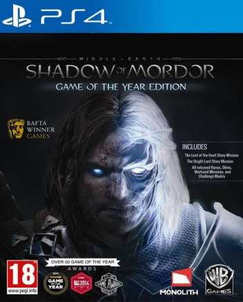 Middle-Earth Shadow Of Mordor GOTY