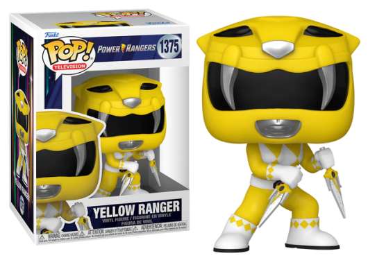 Mighty Morphin Power Rangers 30Th - Pop Tv Nr 1375 - Yellow Ranger