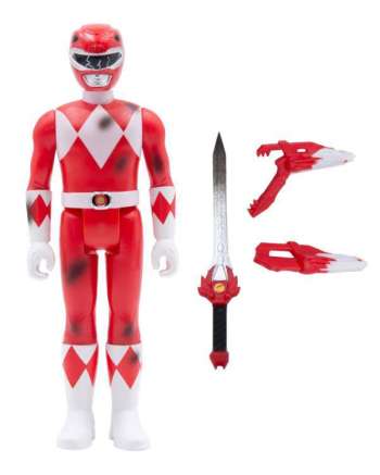 Mighty Morphin Power Rangers ReAction Action Figure Red Ranger