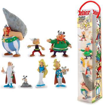 Mini Figures Asterix Obelix & Idefix 5-7 cm