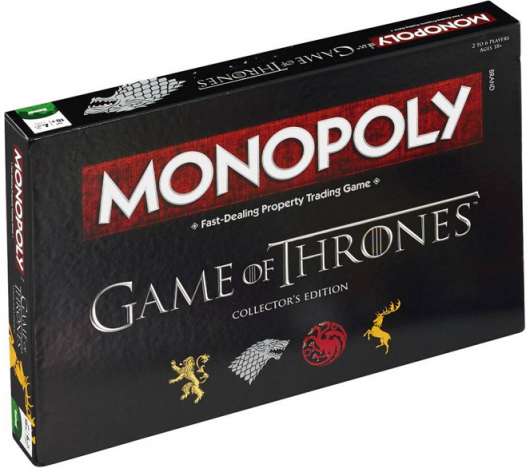 Monopoly Game Of Thrones Collectors Ed
