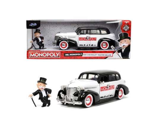 Monopoly - Mr Monopoly & 1939 Chevrolet Master Deluxe - 1:24