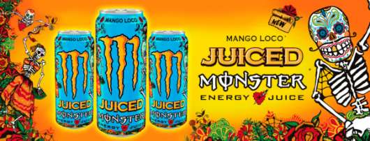 Monster Energy - Mango Loco Juice (50cl) - 24-pack