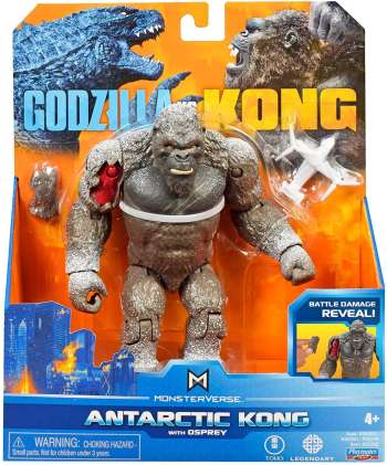 Monsterverse Godzilla vs Kong 6 Antarctic Kong & Osprey