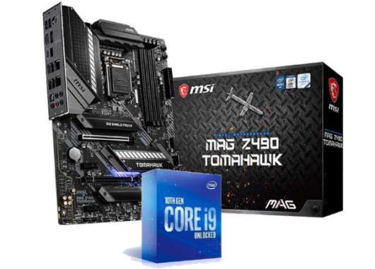 MSI MAG Z490 TOMAHAWK + Intel i9 10850K