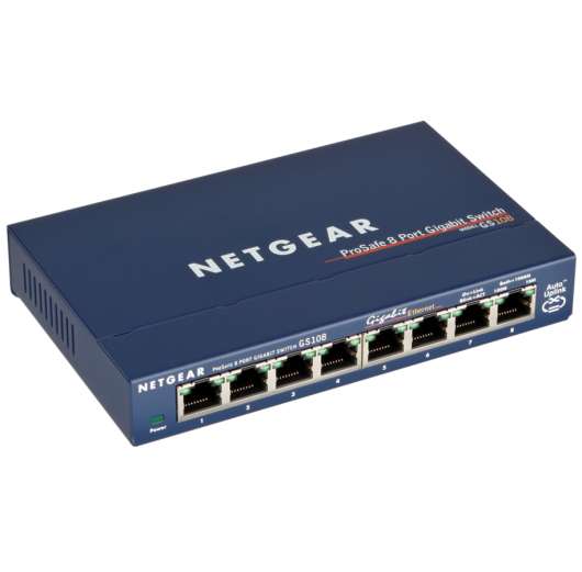 NETGEAR GS108GE Nätverks-switch 8 Port 1 GB/s