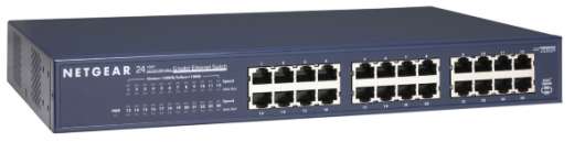 Netgear JGS524 v2 ProSafe - 24-Port 10/100/1000 Mbps Gigabit Switch / Rackmount / Unmanaged