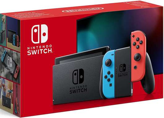 Nintendo Switch Console Red/Blue 2019