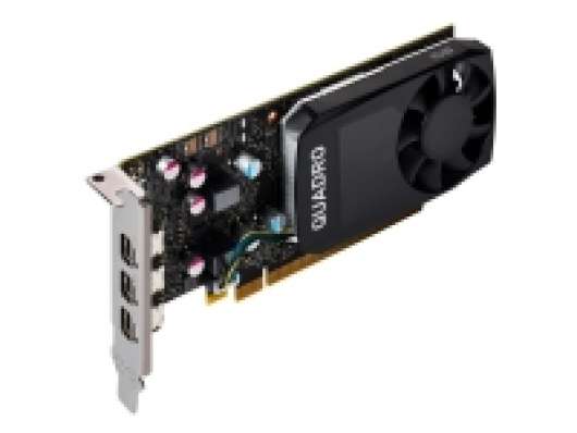 NVIDIA Quadro P400 - Grafikkort - Quadro P400 - 2 GB GDDR5 - PCIe 3.0 x16 låg profil - 3 x Mini DisplayPort - detaljhandel