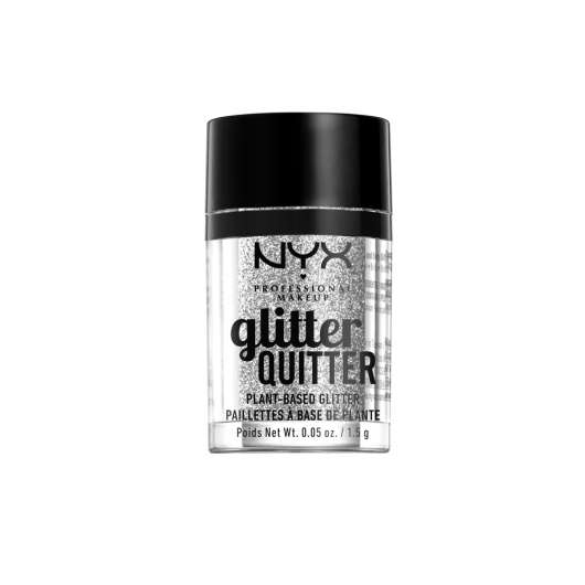 NYX Professional Makeup - Glitter Quitter Plant Based Glitter - Silver