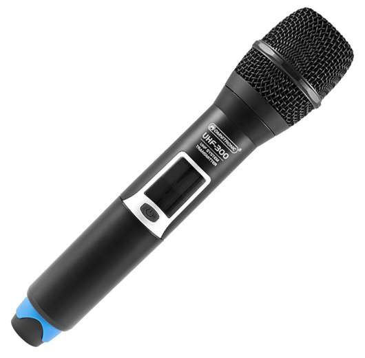 Omnitronic UHF-300 trådlös handhållen mikrofon