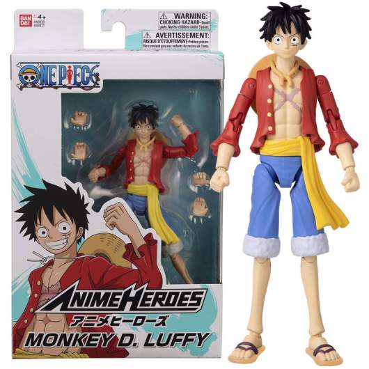 One Piece Anime Heroes Monkey D Luffy figure 16cm