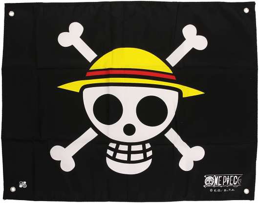 One Piece Skull Luffy Flag