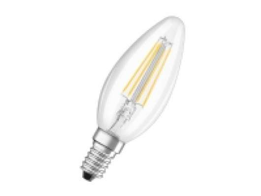 OSRAM CLASSIC - LED-glödlampa - form: B37 - klar finish - E14 - 4 W (motsvarande 37 W) - klass A++ - varmt vitt ljus - 2700 K