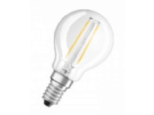 OSRAM CLASSIC - LED-glödlampa - form: P25 - klar finish - E14 - 2 W (motsvarande 25 W) - klass A++ - varmt vitt ljus - 2700 K