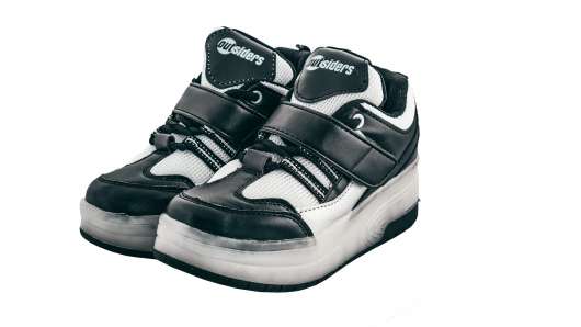 Outsiders Roller Shoes Black/Silver/28
