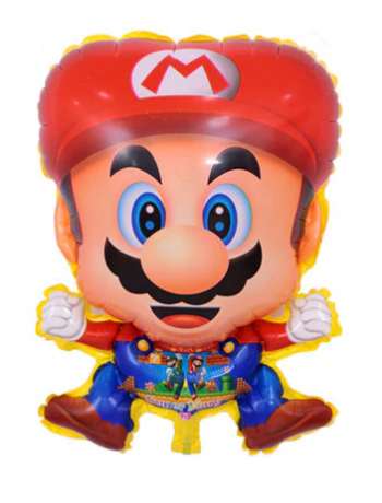 Party Ballong Super Mario 45x60 cm