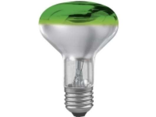 Paulmann Glødepære Energiklasse: E (A++ - E) 230 V E27 60 W Grøn Reflektor kan dæmpes Indhold, mængde indholdsmængdeenheder per salgsenhed 1 stk
