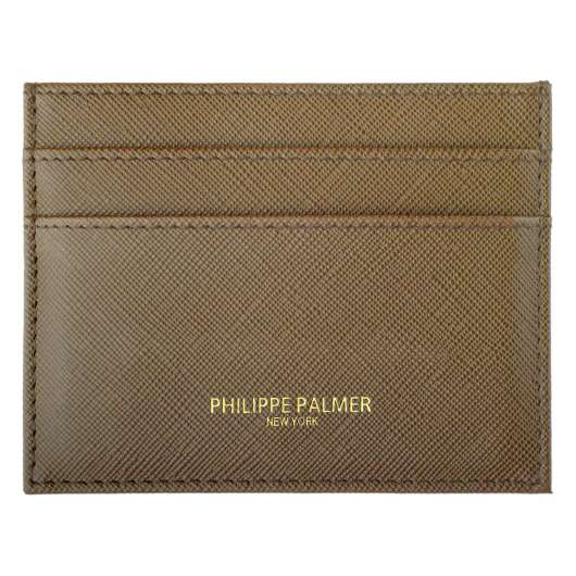 Philippe Palmer Card Holder Brown
