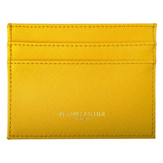 Philippe Palmer Card Holder Yellow