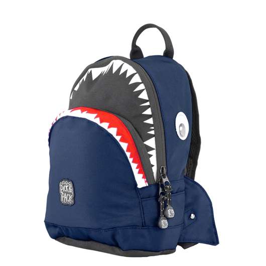 Pick & Pack - Shark Shape Backpack 7 L - Navy (515004)